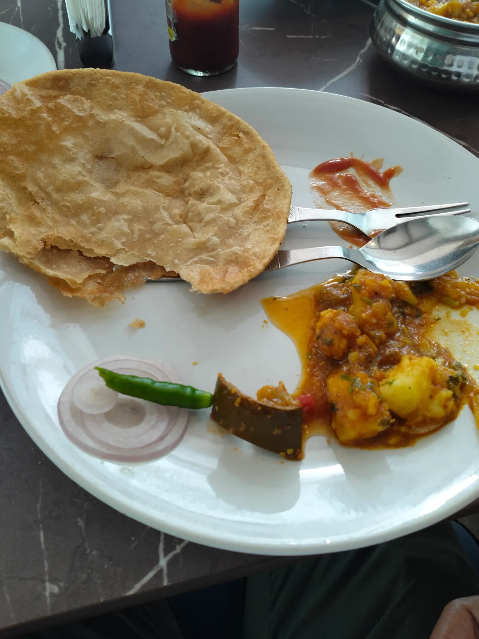 Puri Sabzi Breakfast